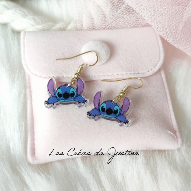 Boucles d&#039;oreilles Stitch 