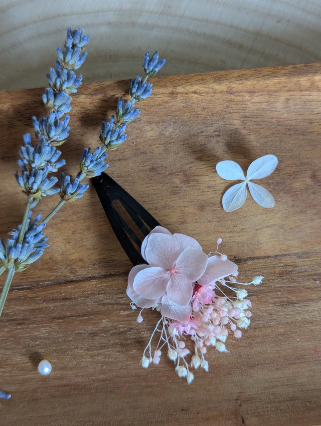 Barrette Pinky Crush - Adulte ou enfant