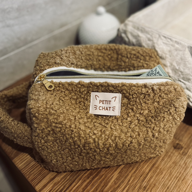 Trousse de toilette grand format &quot;PETIT CHAT&quot;