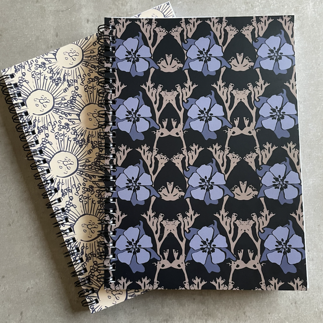 Spiral bound notebook