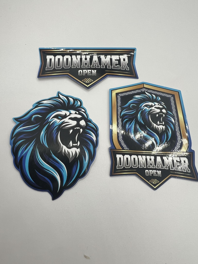 Doonhamer Open - Sticker Pack