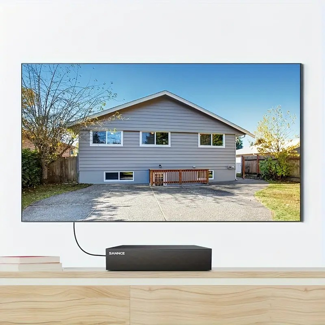 SANNCE 5-in-1 1080P Lite 8CH DVR Video Recorder For Wired Security System