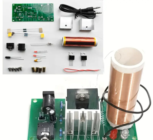 Tesla Coili katsekomplekt
