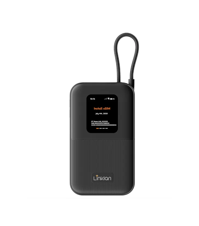 Linklan LA8 - MiFi eSIM Hotspot + Powerbank