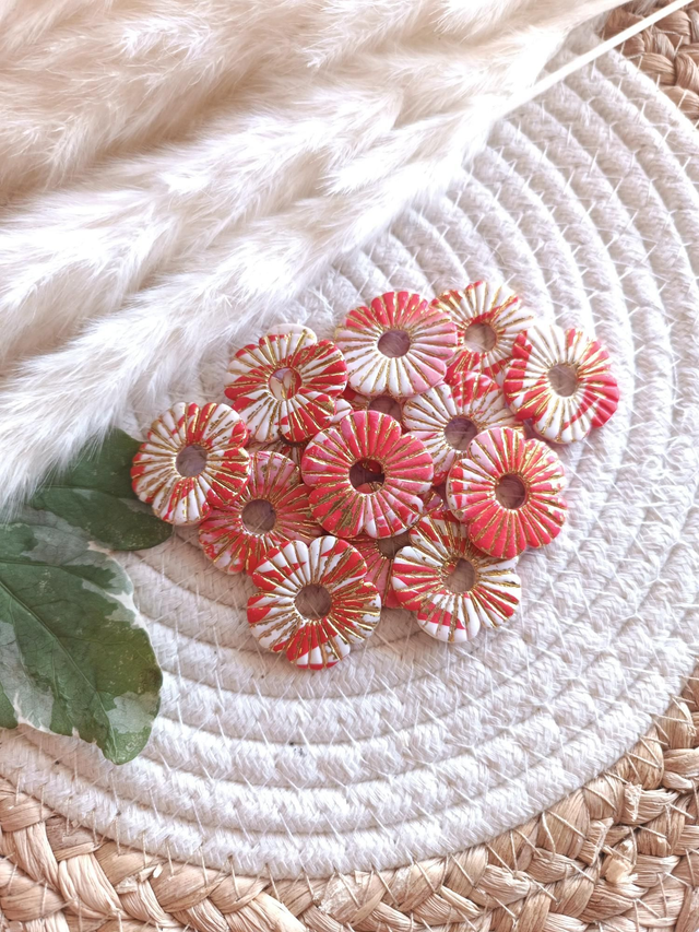 &quot;Astrid&quot; rouge blanc