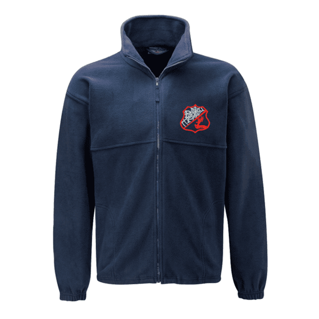 Fleece with logo