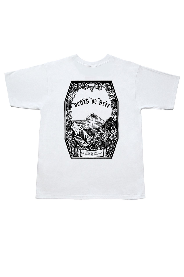 Dents de Scie® Le Griu Tee-shirt Blanc