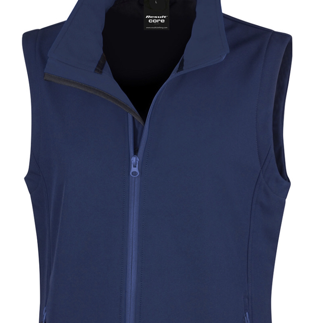 Soft shell gilet Navan women