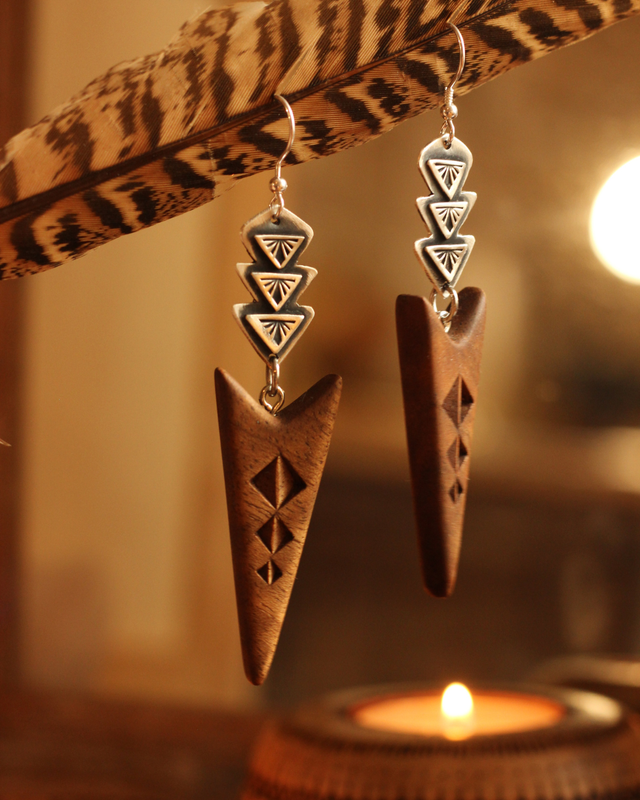 Boucle d'oreille "Spirit Wind"