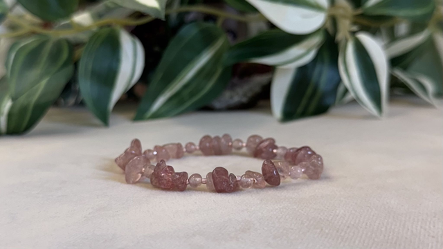 Bracelet | Quartz Fraise - Reliefs 1