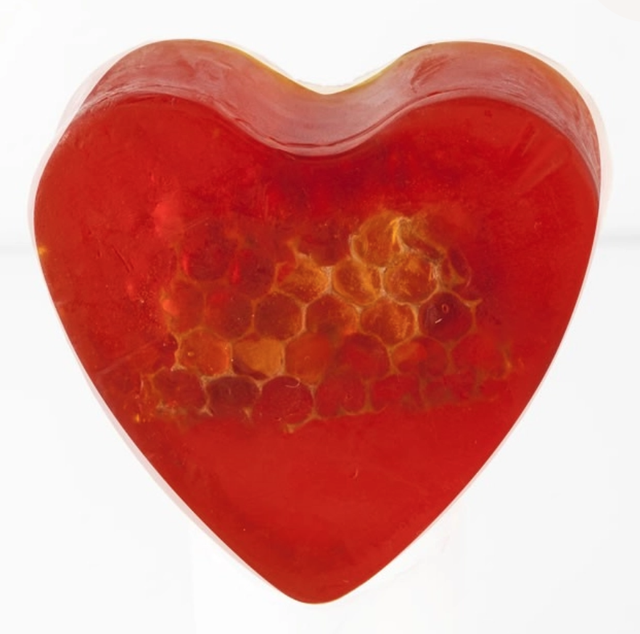 Savon à la glycérine coeur "Miel"