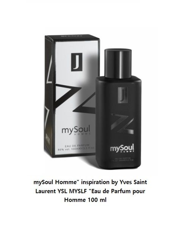 My Soul Homme " inspi Yves Saint Laurent  MYSLF " Eau de Parfum pour Homme 100 ml