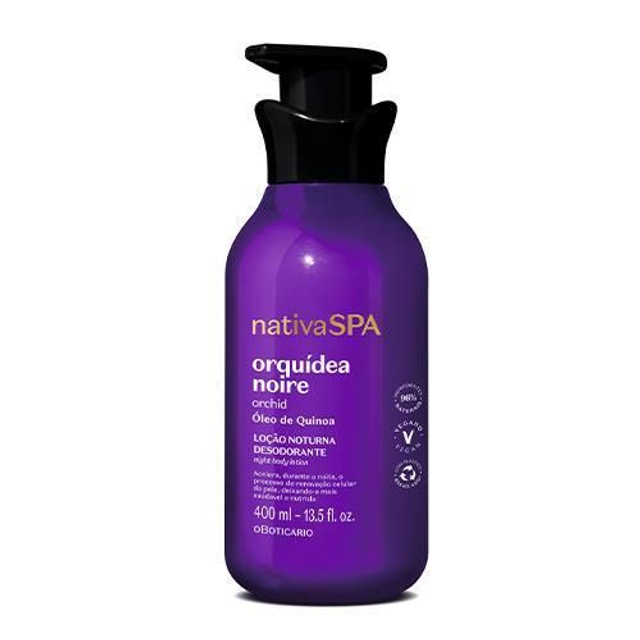 Loción Corporal Nativa Spa Orquídea Noire, 400ml