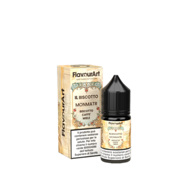 FLAVOURART Il Biscotto Monmatr MINI SHOT 10/30 10ml EAN8058611825897