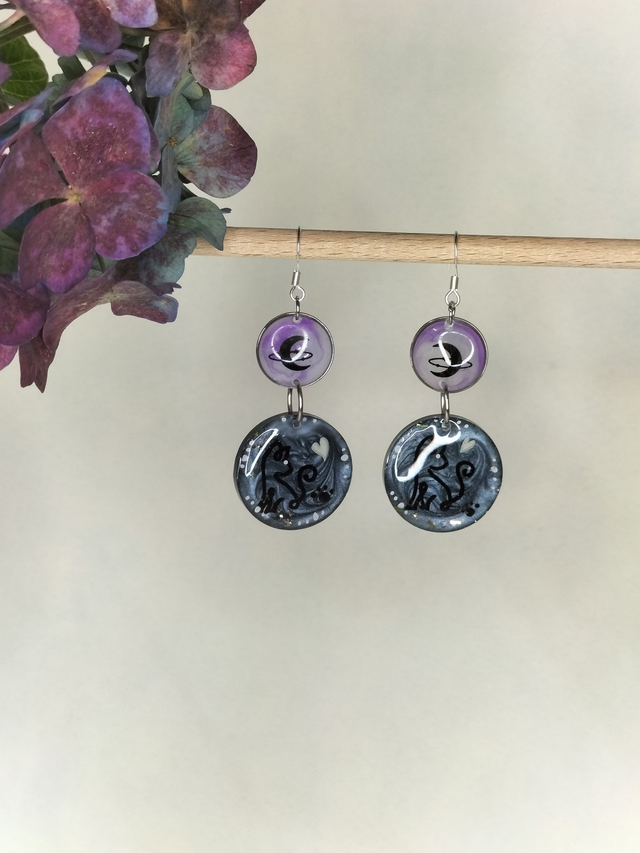 Boucles "un chat dans la nuit"