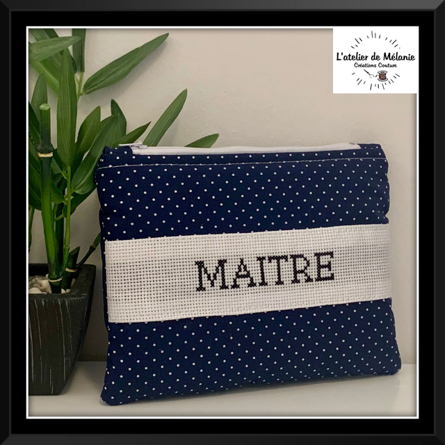 Pochette molletonnée "Maitre"