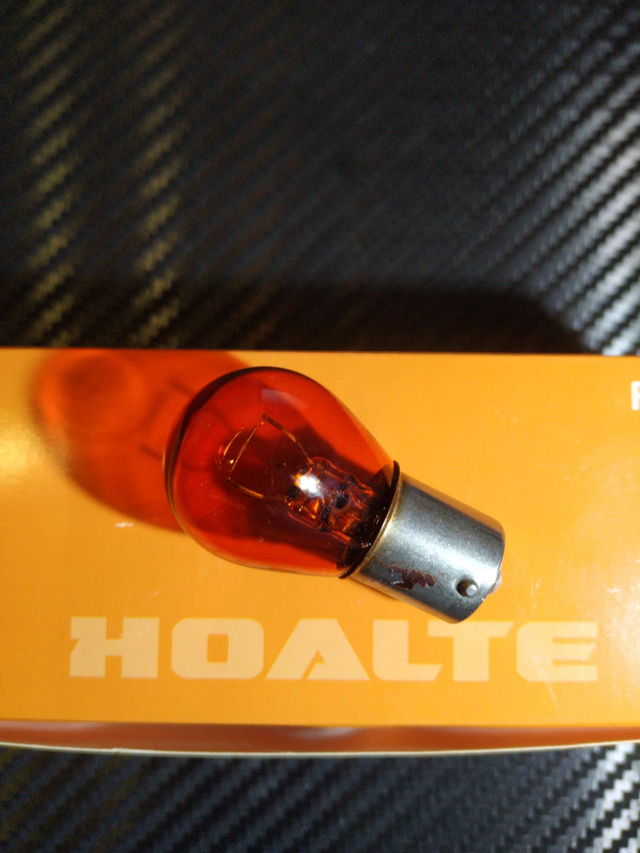 HOALTE Blinkerbirne Orange PY21W BAU15s (12V/21W) Bulk