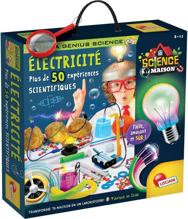 Lisciani Giochi Electricité : 50 Expériences À La Maison