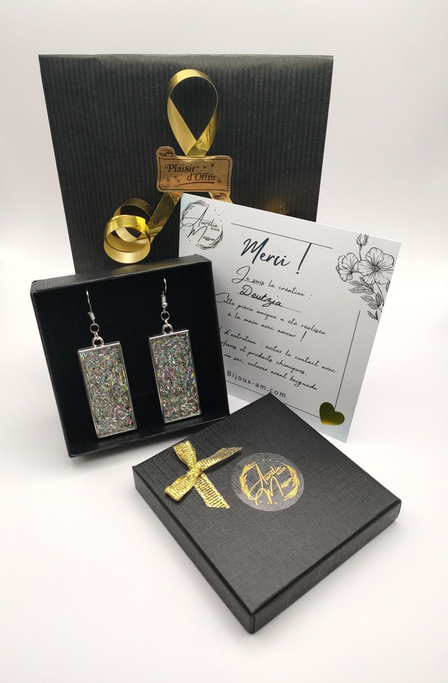 Boucles d'oreilles "Deutzia"