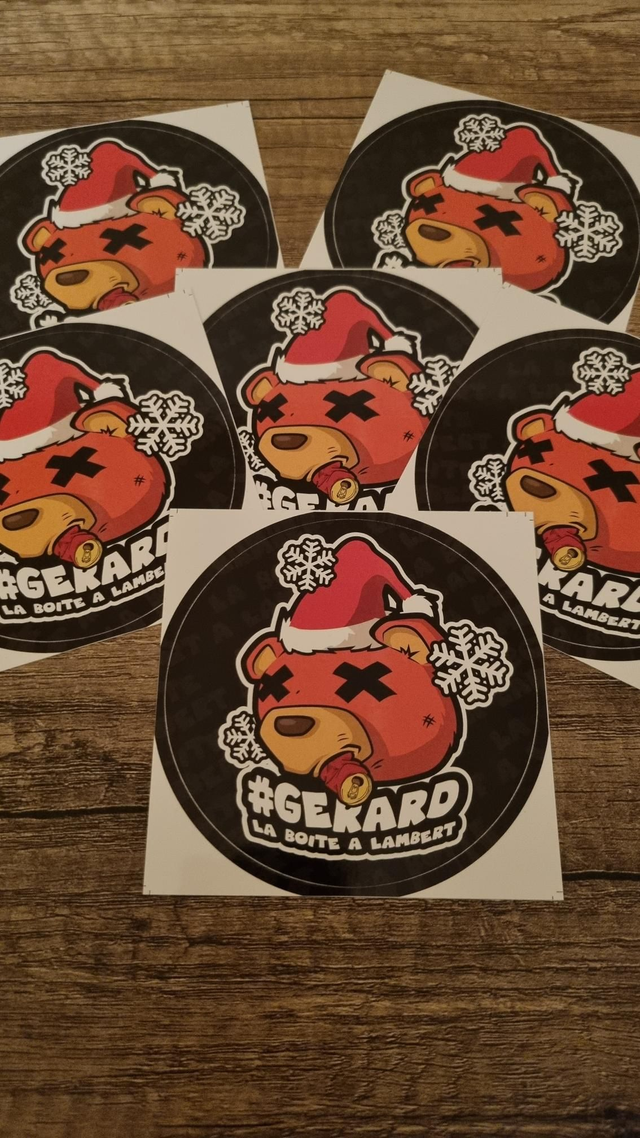 Stickers Gerard Noel