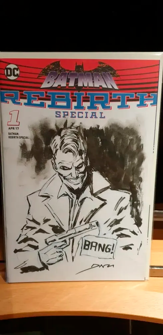 Batman Rebirth Special nº 1 – Sketch Cover