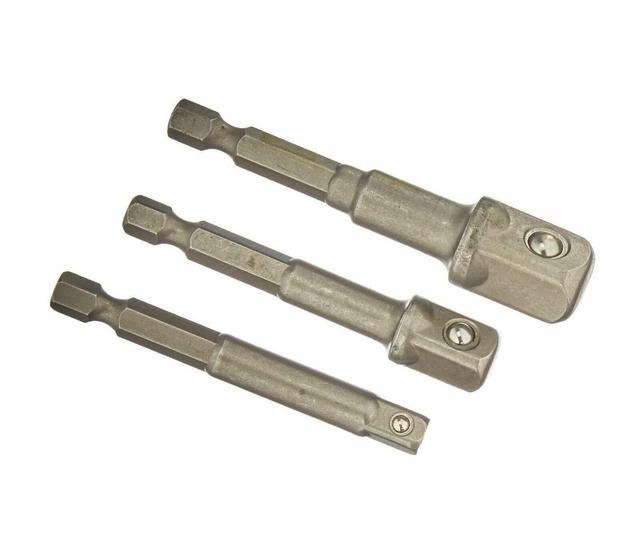 BlueSpot 3 PCE Socket Adaptor Set (1/4&quot;, 3/8&quot; &amp; 1/2&quot;) High quality tools