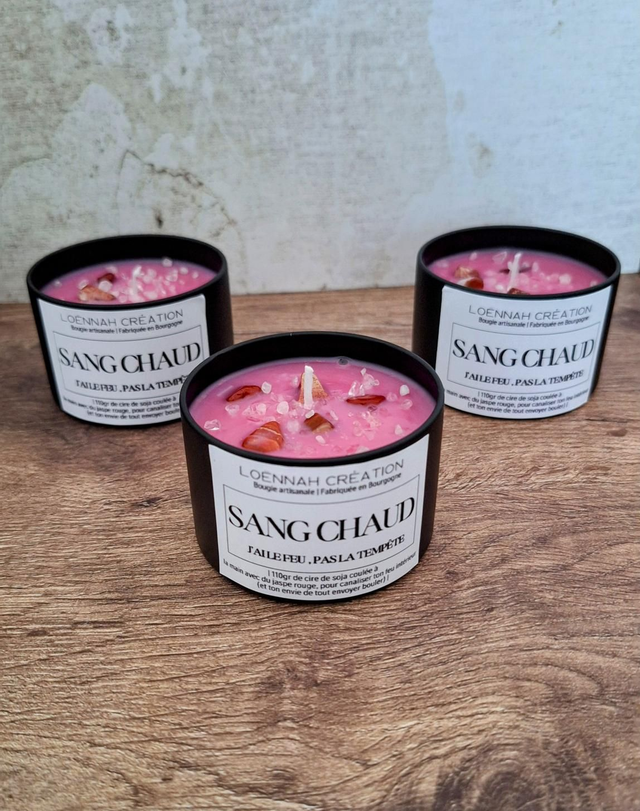 Bougie Rituel " Sang Chaud "