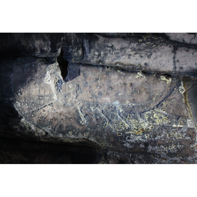 Early Medieval Boat in Jonathan&#039;s Cave