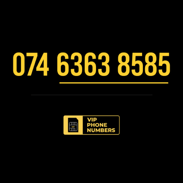 074 6363 8585 - VIP Gold Phone Number 