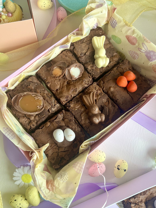Easter Brownie Box