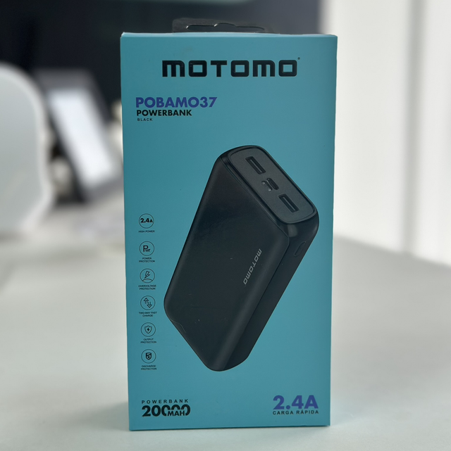 Powerbank Motomo 20.000mAh