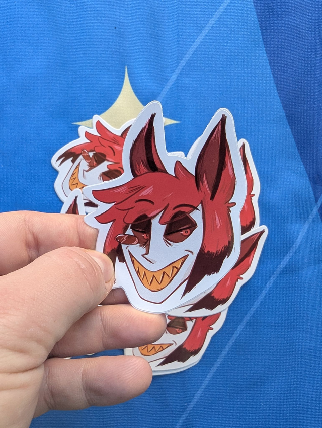 Hazbin Alastor Sticker