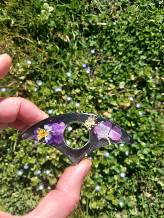 Bague de lecture jardin fleuri  (1)