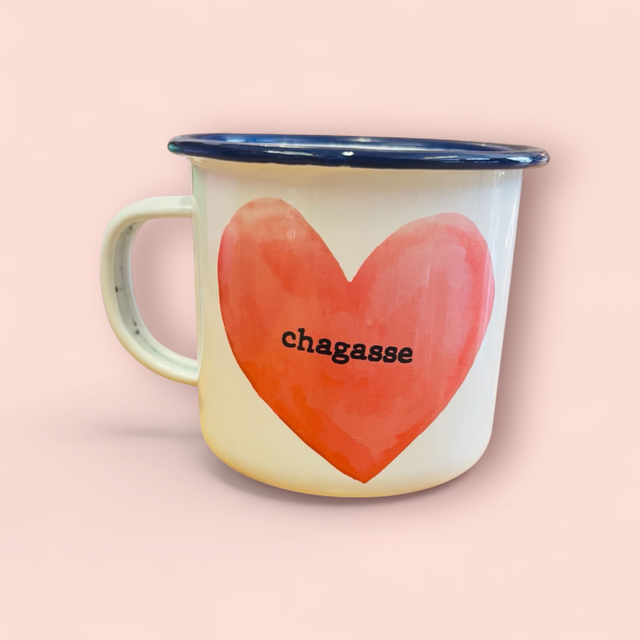Mug émaillé Connasse (1)