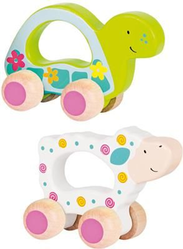 Goki - tortue et mouton à roulettes