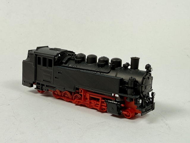 Lok Dummy Lok 99 77 Säcksiche Schmalspurlok 