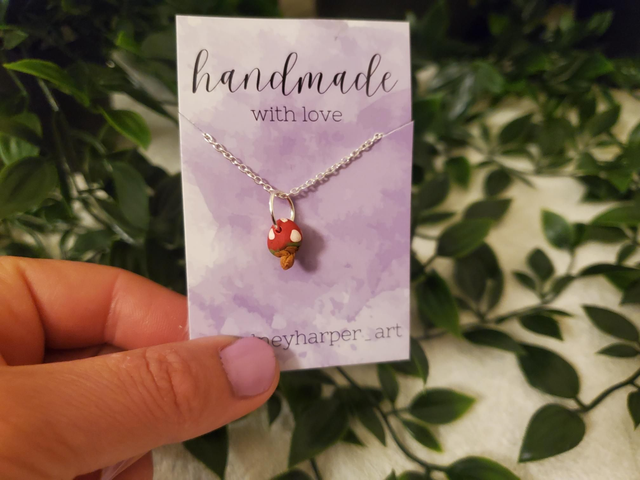 &quot;Little Mushroom&quot; Necklace