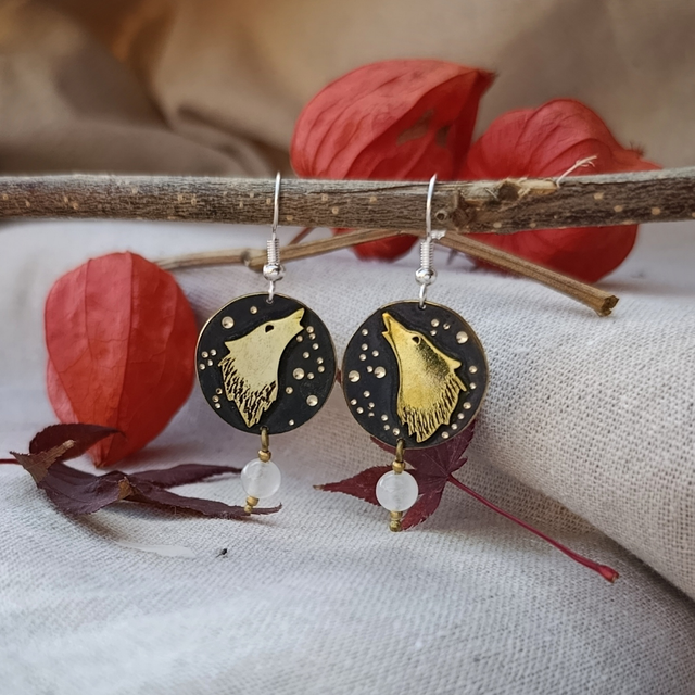 ONIRISMES - Boucles d'oreilles "Skadi"