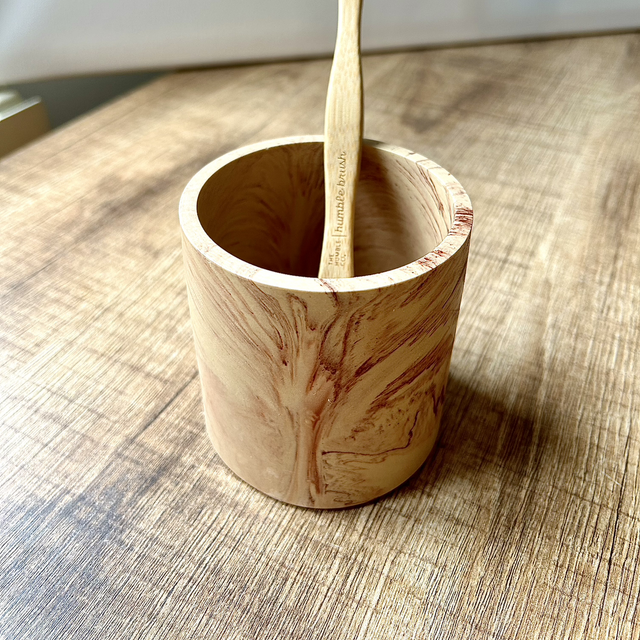 Grand pot beige effet marbre Terracotta 