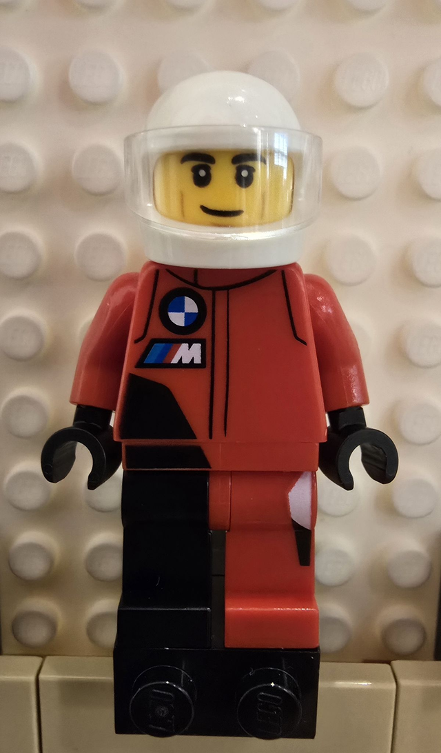 LEGO sc111 BMW M Hybrid V8 Fahrer Minifigur