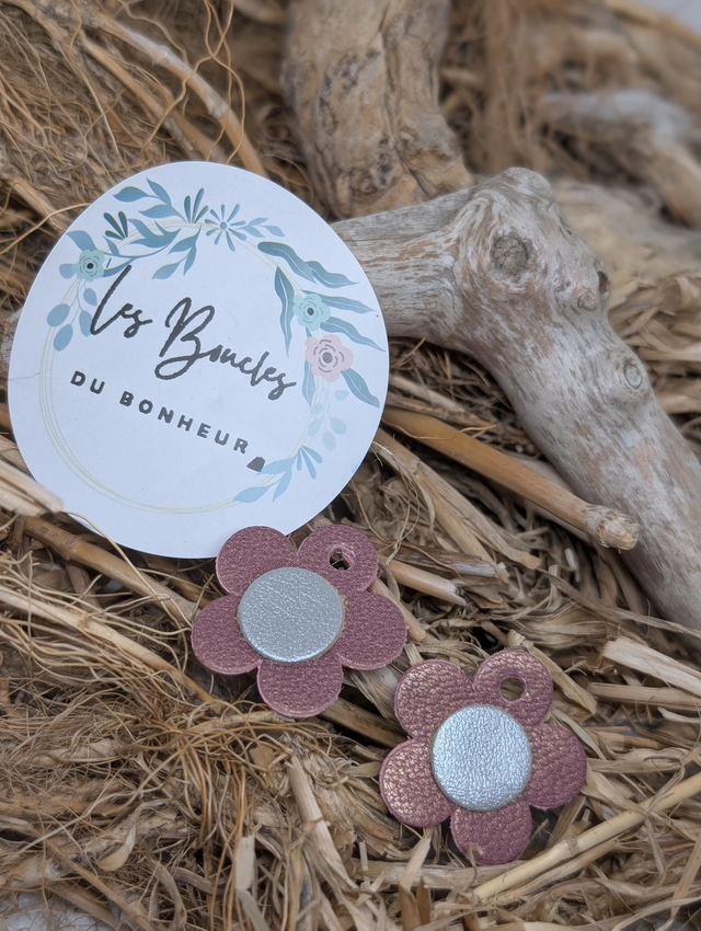 Pampilles marguerite rose pam002