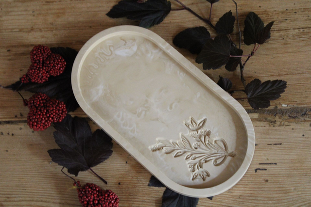 Vide Poche Automne Beige 