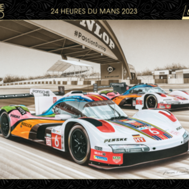 Porsche 963 at Le Mans 2023 - 1000 Piece Puzzle