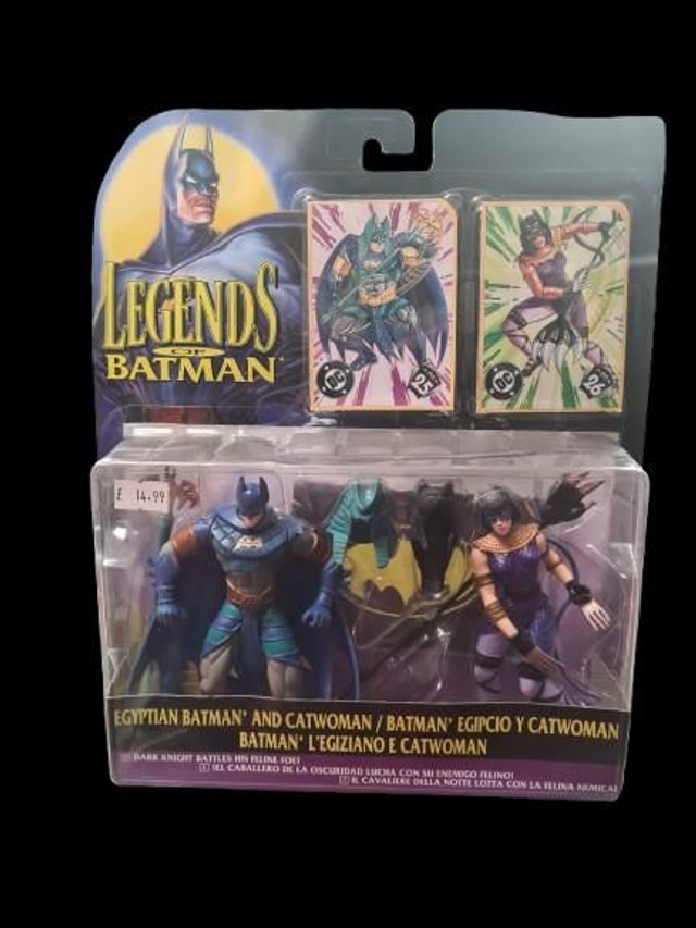 Legends of Batman Egyptian Batman and Catwoman 1996