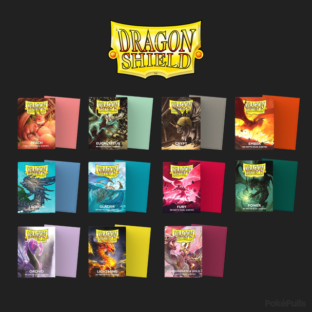 Dragon Shield: Matte Dual Sleeves - Standard Size (100)