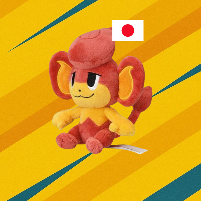 Pokemon Center Japan Original Plush Fit Gen5 - Grillmak