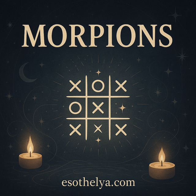 A personnaliser Morpion en bois.