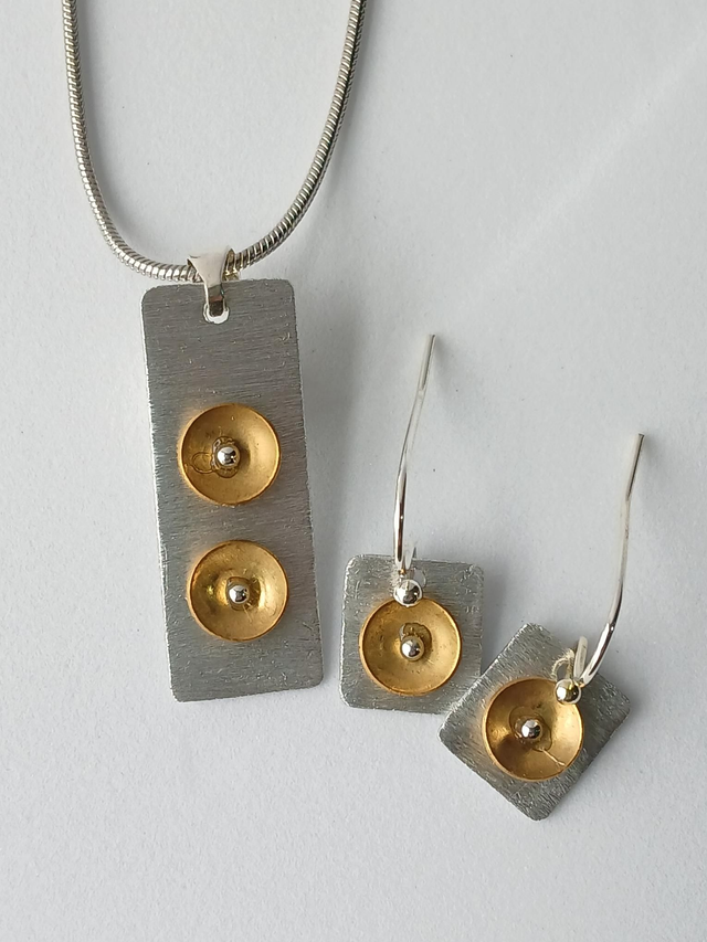 Two Tone Dome and Ball Matching Set