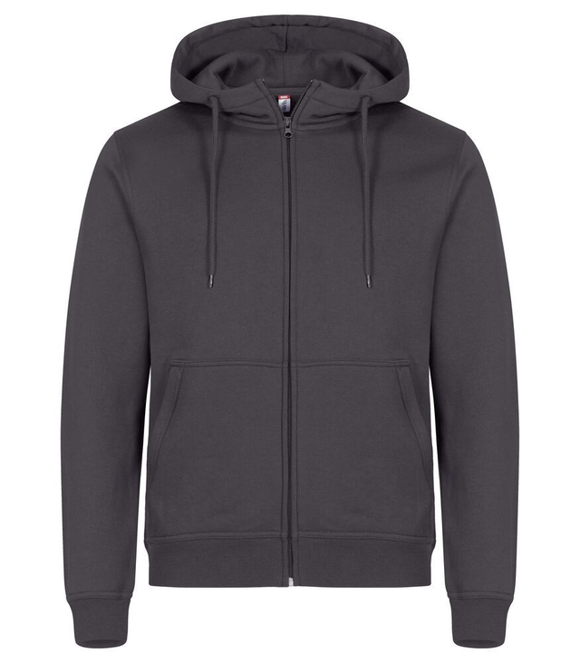 Felpa con cappuccio zip unisex