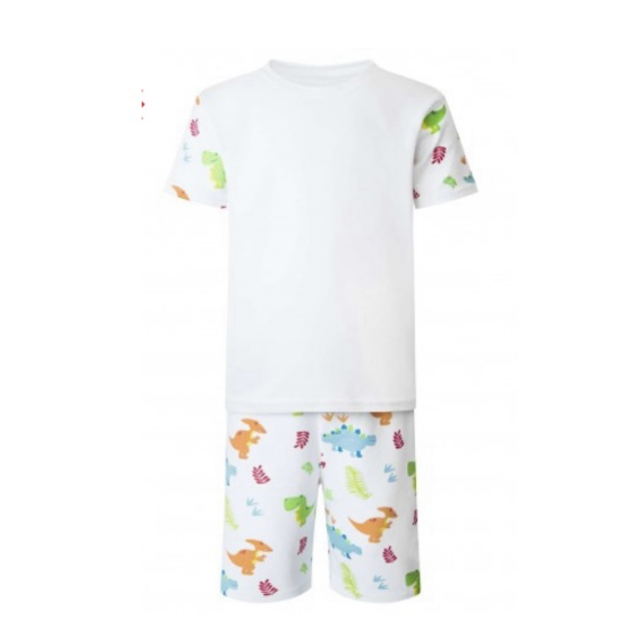Personalised Dino Short Birthday PJs